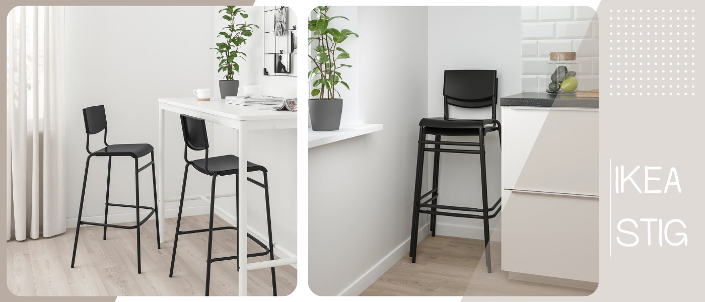 صندلی اپن ایکیا مدل IKEA STIG